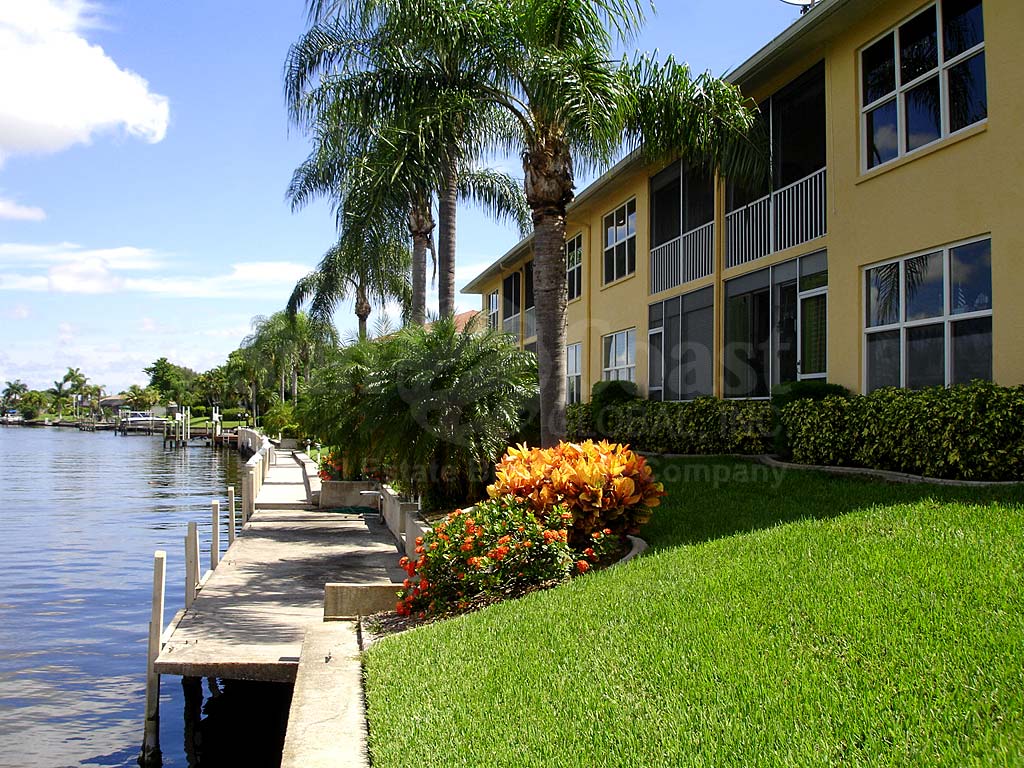 View Down the Canal From Coastal II Condos